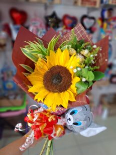 Girasol surtido con 3 Ferrero