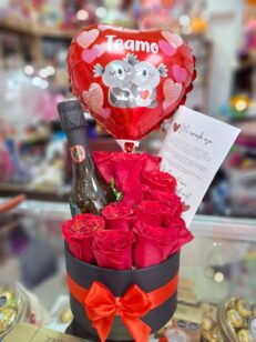 Licor de lujo con Rosas