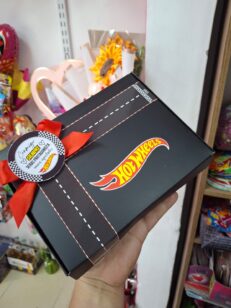 Caja sorpresa hotwheels personalizable #1