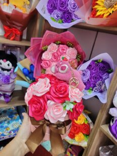 Cilindro de lujo eterno con llavero Lotso dormilón