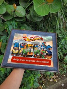 Cuadro personalizado Hotwheels