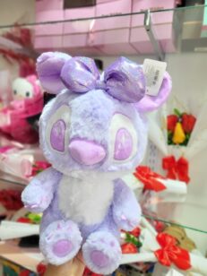 Stich moño morado 40cm aprox