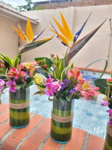 CENTRO DE MESA FLORAL