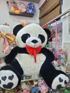 Oso panda 75 a 80cm aprox de espalda Con patas 1.20cm aprox